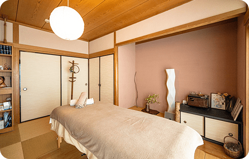 完全予約制のプライベートサロン