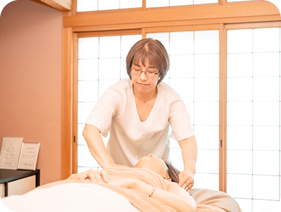 睡眠のツボを的確にアプローチ